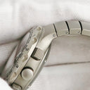 腕時計 ポルシェ デザイン PORSCHE DESIGN チタン クロノグラフ by エテルナ 6500.10.40 自動巻き メンズ 回転ベゼル デイデイト ブラック