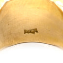 ノンブランド NON BRAND 印台リング イエローゴールド K18YG リング 指輪 750AU 18K スクエア 20.5号