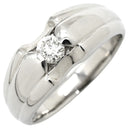 ノンブランド NON BRAND ダイヤリング プラチナシルバー Pt900 ダイヤモンド リング 指輪 19.5号