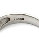 ノンブランド NON BRAND ダイヤリング プラチナシルバー Pt900 ダイヤモンド リング 指輪 19.5号