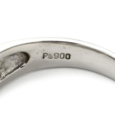 ノンブランド NON BRAND ダイヤリング プラチナシルバー Pt900 ダイヤモンド リング 指輪 19.5号