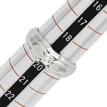 ノンブランド NON BRAND ダイヤリング プラチナシルバー Pt900 ダイヤモンド リング 指輪 19.5号