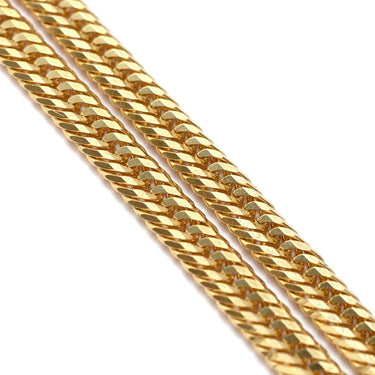 喜平 KIHEI K18 18金 40.4cm 10.4g 12面 トリプル Ｗ イエローゴールド K18YG ネックレス 造幣局検定マーク ※ショッピングローン対応していません