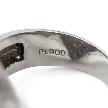 ノンブランド NON BRAND ダイヤ リング プラチナシルバー Pt900 ダイヤモンド リング 指輪 デザインリング パヴェ 13号