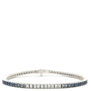 ダミアーニ DAMIANI タイムレス TIMELESS 20089702 ホワイトゴールド K18WG サファイア ダイヤモンド ブレスレット 青 テニスブレスレット