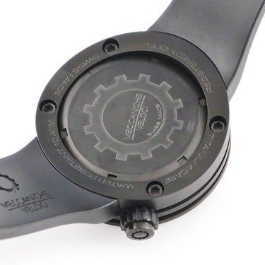 腕時計 メカニケヴェローチ MECCANICHE VELOCI クアトロ ヴァルヴォレ 44 ソロテンポ クラシック W127K276 自動巻き メンズ 新品同様 ブラック