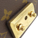 ルイヴィトン LOUIS VUITTON マルソー M46126 モノグラム モノグラムキャンバス ショルダーバッグ ゴールド金具 茶 黒 チェーンショルダー