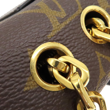 ルイヴィトン LOUIS VUITTON マルソー M46126 モノグラム モノグラムキャンバス ショルダーバッグ ゴールド金具 茶 黒 チェーンショルダー