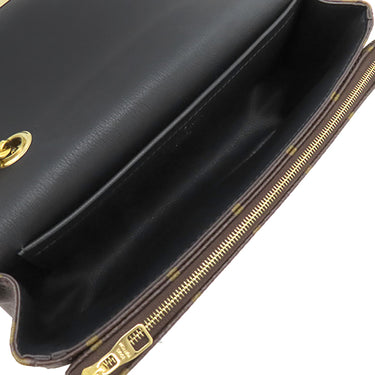 ルイヴィトン LOUIS VUITTON マルソー M46126 モノグラム モノグラムキャンバス ショルダーバッグ ゴールド金具 茶 黒 チェーンショルダー