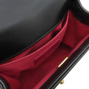 シャネル CHANEL ショルダーバッグ ブラック レザー ショルダーバッグ ゴールド金具 黒 ココマーク