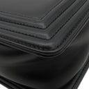 シャネル CHANEL ショルダーバッグ ブラック レザー ショルダーバッグ ゴールド金具 黒 ココマーク