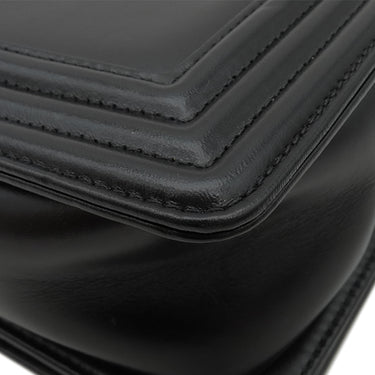 シャネル CHANEL ショルダーバッグ ブラック レザー ショルダーバッグ ゴールド金具 黒 ココマーク