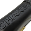 シャネル CHANEL ショルダーバッグ ブラック レザー ショルダーバッグ ゴールド金具 黒 ココマーク