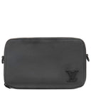 ルイヴィトン LOUIS VUITTON アルファ ウェアラブル ウォレット M59161 ノワール グレインカーフレザー ショルダーバッグ ブラック金具 黒 LVアエログラム