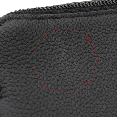 ルイヴィトン LOUIS VUITTON アルファ ウェアラブル ウォレット M59161 ノワール グレインカーフレザー ショルダーバッグ ブラック金具 黒 LVアエログラム