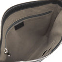 グッチ GUCCI グッチシマ メッセンジャーバッグ 406408 ブラック レザー ショルダーバッグ シルバー金具 黒