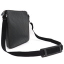 グッチ GUCCI グッチシマ メッセンジャーバッグ 406408 ブラック レザー ショルダーバッグ シルバー金具 黒