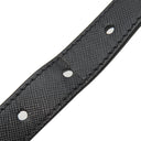 プラダ PRADA メタルロゴ BT0687 ブラック ナイロン レザー ショルダーバッグ ゴールド金具 黒