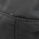 プラダ PRADA メタルロゴ BT0687 ブラック ナイロン レザー ショルダーバッグ ゴールド金具 黒