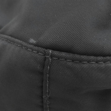 プラダ PRADA メタルロゴ BT0687 ブラック ナイロン レザー ショルダーバッグ ゴールド金具 黒