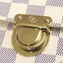 ルイヴィトン LOUIS VUITTON ポルトフォイユ コアラ N60013 ダミエアズール ダミエアズールキャンバス 三つ折り財布 ゴールド金具 白 イニシャル刻印あり