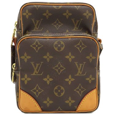 ルイヴィトン LOUIS VUITTON アマゾン M45236 モノグラム モノグラムキャンバス ショルダーバッグ ゴールド金具 茶