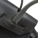 エルメス HERMES エールバッグ アドPM ブラック トワルオフィシエ ヴァッシュハンター 2WAYバッグ マットシルバー金具 黒 リュック バックパック