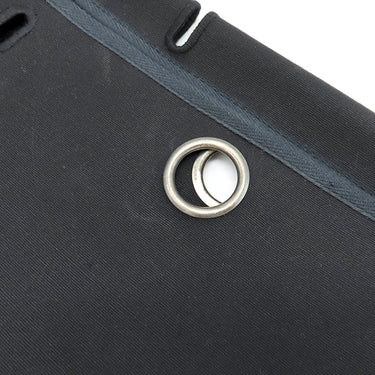 エルメス HERMES エールバッグ アドPM ブラック トワルオフィシエ ヴァッシュハンター 2WAYバッグ マットシルバー金具 黒 リュック バックパック