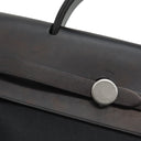 エルメス HERMES エールバッグ アドPM ブラック トワルオフィシエ ヴァッシュハンター 2WAYバッグ マットシルバー金具 黒 リュック バックパック