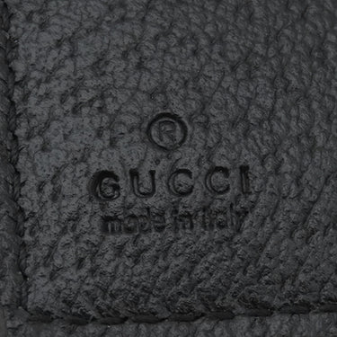 グッチ GUCCI GGマーモント ロングウォレット 423740 ブラック カーフスキンレザー 長財布 ヴィンテージ金具 黒 二つ折り財布