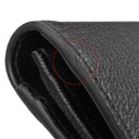 グッチ GUCCI GGマーモント ロングウォレット 423740 ブラック カーフスキンレザー 長財布 ヴィンテージ金具 黒 二つ折り財布