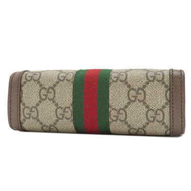 グッチ GUCCI スーパー ミニバッグ 772317 ベージュ×エボニー GGスプリームキャンバス 2WAYバッグ ゴールド金具 茶 ハンドバッグ ショルダー