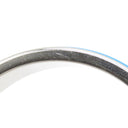 エルメス HERMES クリックH PM ブルー×シルバー メタル エナメル ブレスレット シルバー金具 Hブレス 水色