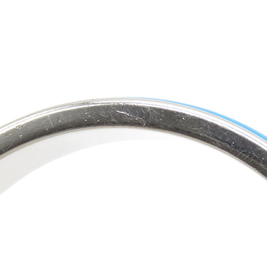 エルメス HERMES クリックH PM ブルー×シルバー メタル エナメル ブレスレット シルバー金具 Hブレス 水色