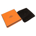 エルメス HERMES クリックH PM ブルー×シルバー メタル エナメル ブレスレット シルバー金具 Hブレス 水色