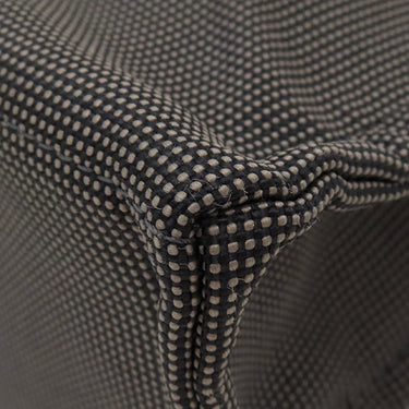 エルメス HERMES エールライントート PM グレー キャンバス トートバッグ シルバー金具 鍵/カデナ欠品