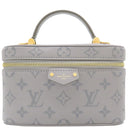 ルイヴィトン LOUIS VUITTON ヴァニティチェーンポーチ M12427 トリアノングレー カーフスキンレザー 2WAYバッグ ゴールド金具 ハンドバッグ ショルダーバッグ