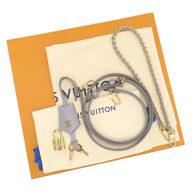 ルイヴィトン LOUIS VUITTON ヴァニティチェーンポーチ M12427 トリアノングレー カーフスキンレザー 2WAYバッグ ゴールド金具 ハンドバッグ ショルダーバッグ