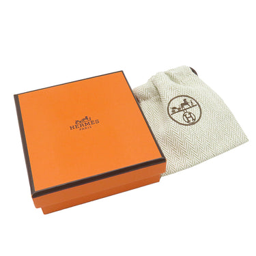 エルメス HERMES ポップアッシュ Hピアス ミニ リラ×ゴールド GP エナメル ピアス ゴールド金具 H型 紫