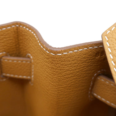 エルメス HERMES バーキン40 ナチュラルサブレ トゴ ハンドバッグ ゴールド金具 茶