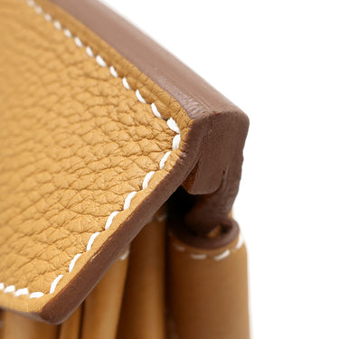 エルメス HERMES バーキン40 ナチュラルサブレ トゴ ハンドバッグ ゴールド金具 茶