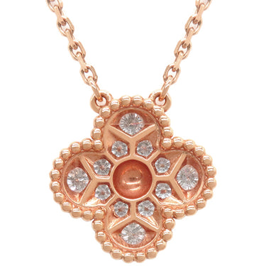 ヴァンクリーフアーペル Van Cleef & Arpels ヴィンテージアルハンブラ ペンダント VCARP2R300 ローズゴールド K18PG ダイヤモンド ネックレス ピンクゴールド 12Pダイヤ