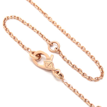 ヴァンクリーフアーペル Van Cleef & Arpels ヴィンテージアルハンブラ ペンダント VCARP2R300 ローズゴールド K18PG ダイヤモンド ネックレス ピンクゴールド 12Pダイヤ