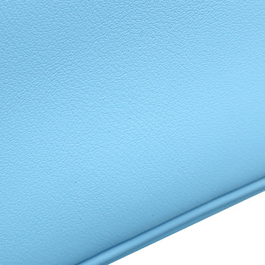 エルメス HERMES リンディ ミニ 20 セレスト スイフト ショルダーバッグ シルバー金具 新品 未使用 水色