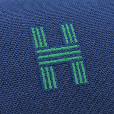 エルメス HERMES ブリッド ア ブラック PM マリン トワルアッシュ ポーチ シルバー金具 新品 未使用 紺 ハンドバッグ バニティバッグ