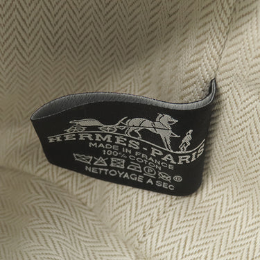 エルメス HERMES ブリッド ア ブラック PM マリン トワルアッシュ ポーチ シルバー金具 新品 未使用 紺 ハンドバッグ バニティバッグ