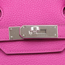 エルメス HERMES バーキン30 マグノリア トリヨンクレマンス ハンドバッグ シルバー金具