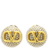 ヴァレンティノ VALENTINO Vロゴ シグネチャー ゴールド ラインストーン GP イヤリング
