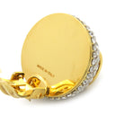 ヴァレンティノ VALENTINO Vロゴ シグネチャー ゴールド ラインストーン GP イヤリング