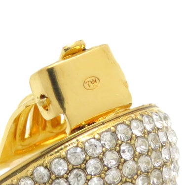 ヴァレンティノ VALENTINO Vロゴ シグネチャー ゴールド ラインストーン GP イヤリング